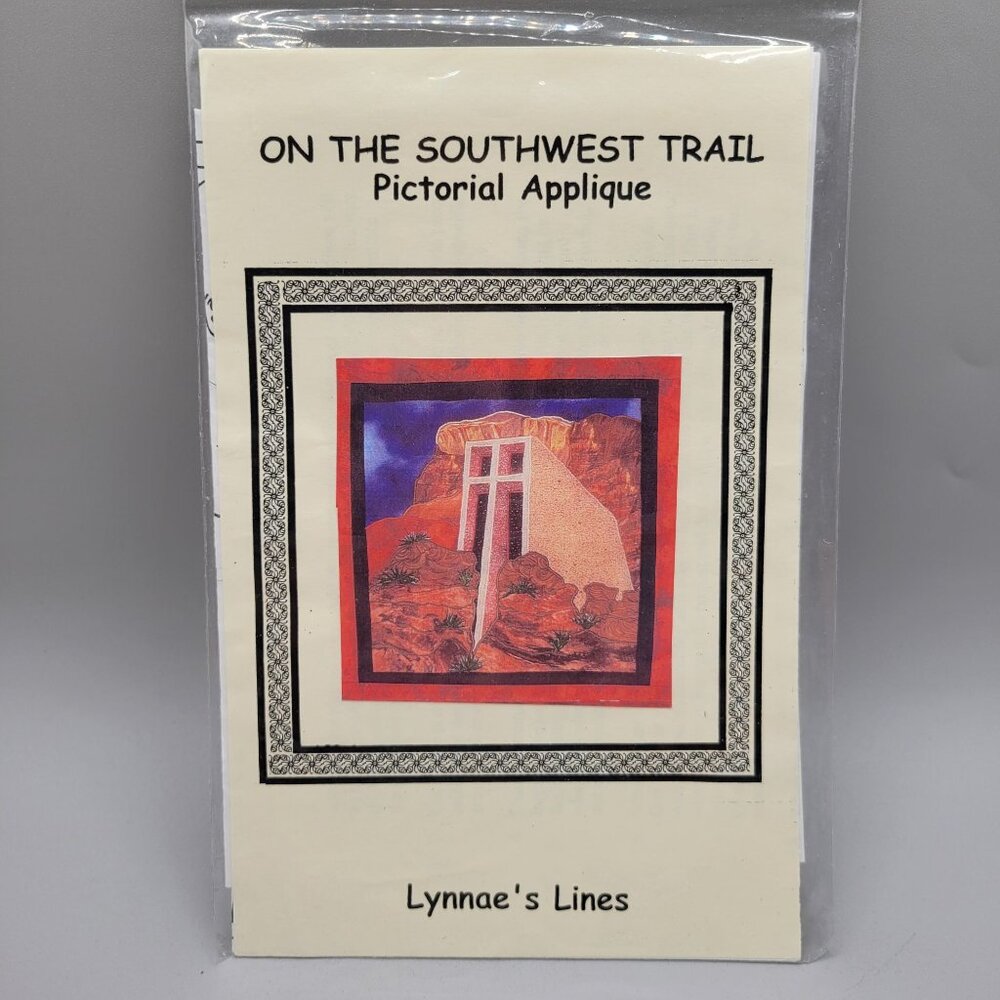 On The Southwest Trail Pictorial Applique Pattern Chapel The Holy Cross